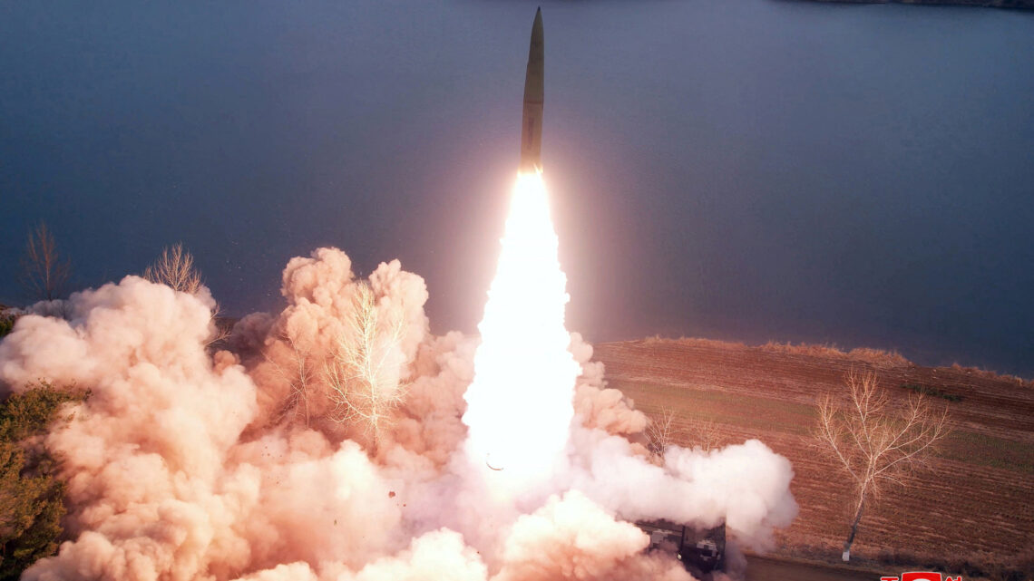 Before the summit between South Korea and Japan in Tokyo, North Korea launches an ICBM
