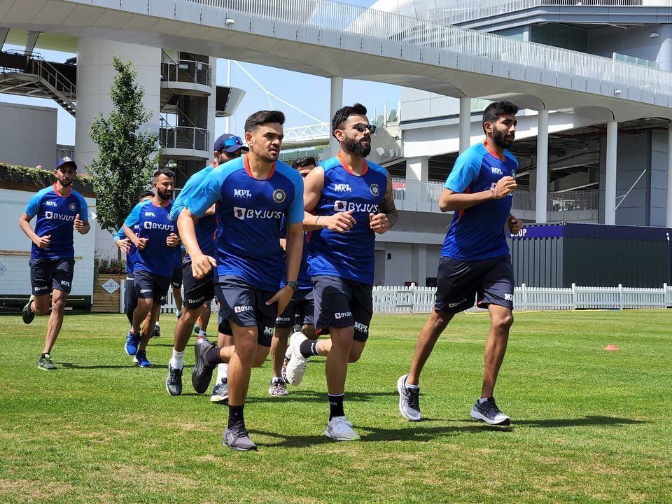 Team India sweats out before 5th test against England